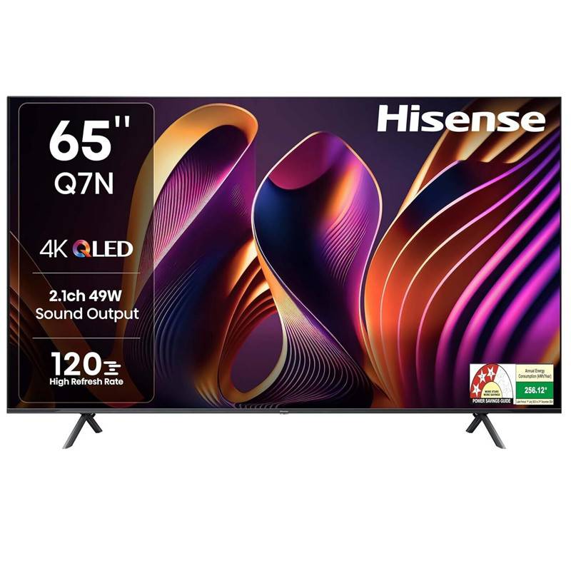 TV Hisense 65Q7N 65" QLED 4K Vidaa Smart Tv Noir, Photo boutique MyTek chez MyTek