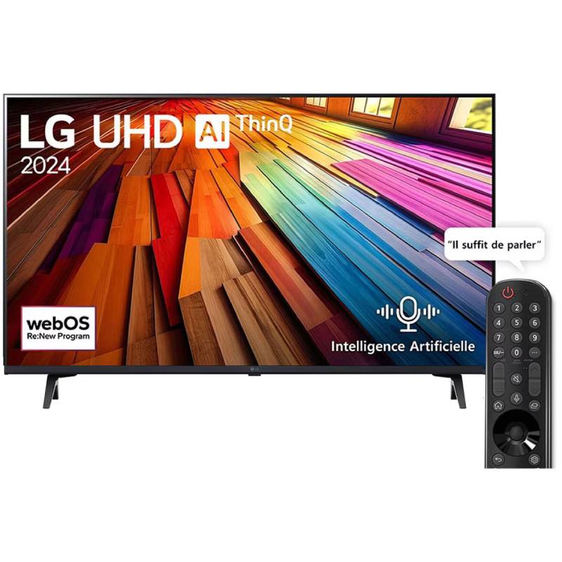 LG UHD 65UT80006LA TV 165,1 cm (65") 4K Ultra HD Smart TV Wifi Bleu, Photo boutique MyTek chez MyTek