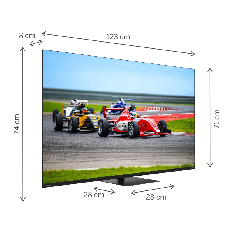 TV Thomson 55" 55QG7C14 QLED Pro Google Tv - Noir - Image 2