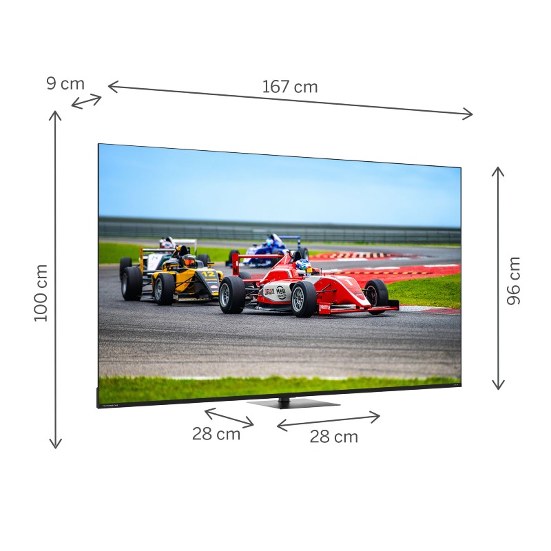 TV Thomson 75" 75QG7C14 QLED PRO UHD 4K  Google Tv - Noir - Image 2
