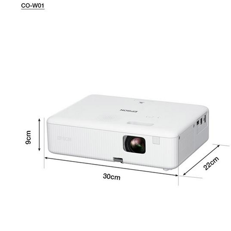 Vidéo Projecteur EPSON CO-W01 WXGA 3LCD Blanc - Image 3