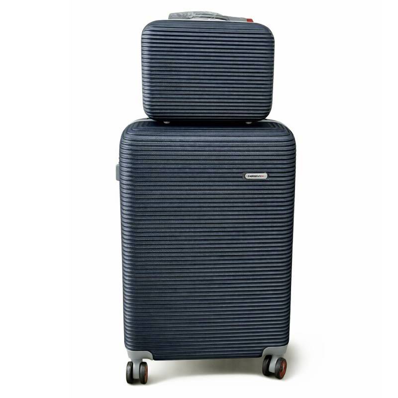 Valise Grand Modèle MILANO BAG avec mallette Petit modèle - Noir