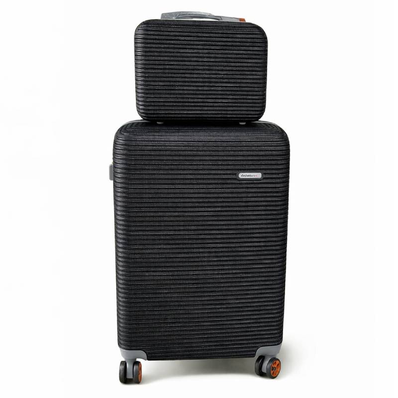 Valise Grand Modèle MILANO BAG avec mallette Petit modèle - Noir