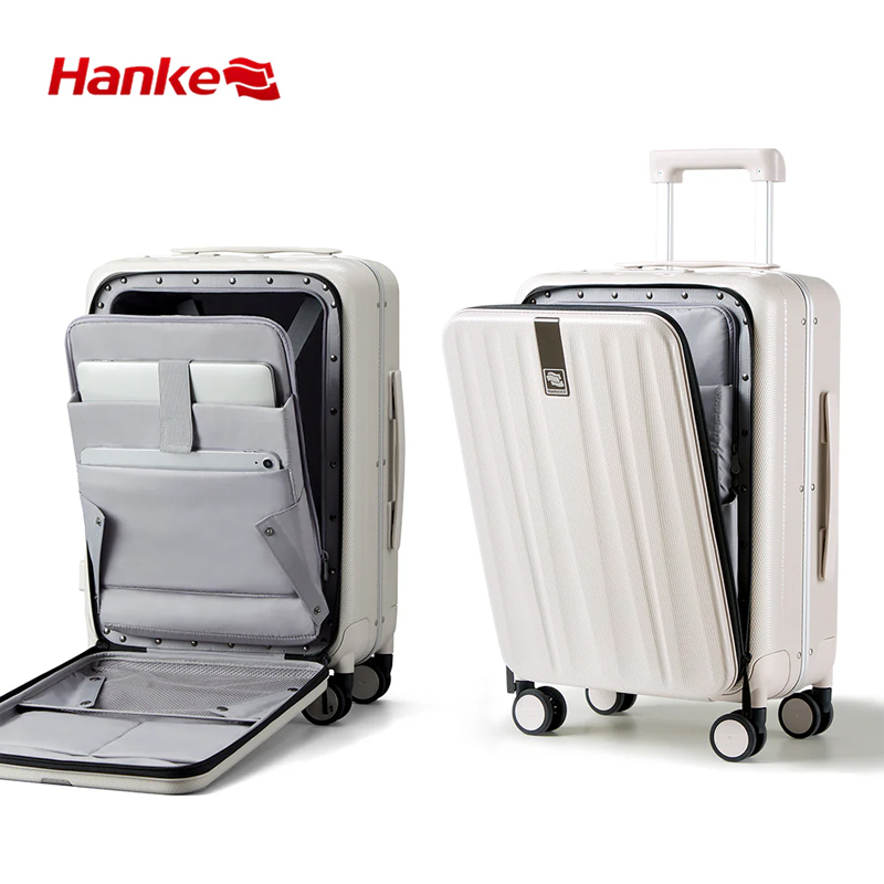 Valise HANKE H9861 Polycarbonate Moyenne 24" - Rouge - Image 4