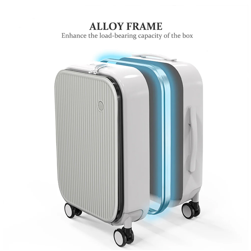 Valise HANKE M9270 Polycarbonate Small 20" - Gris - Image 3
