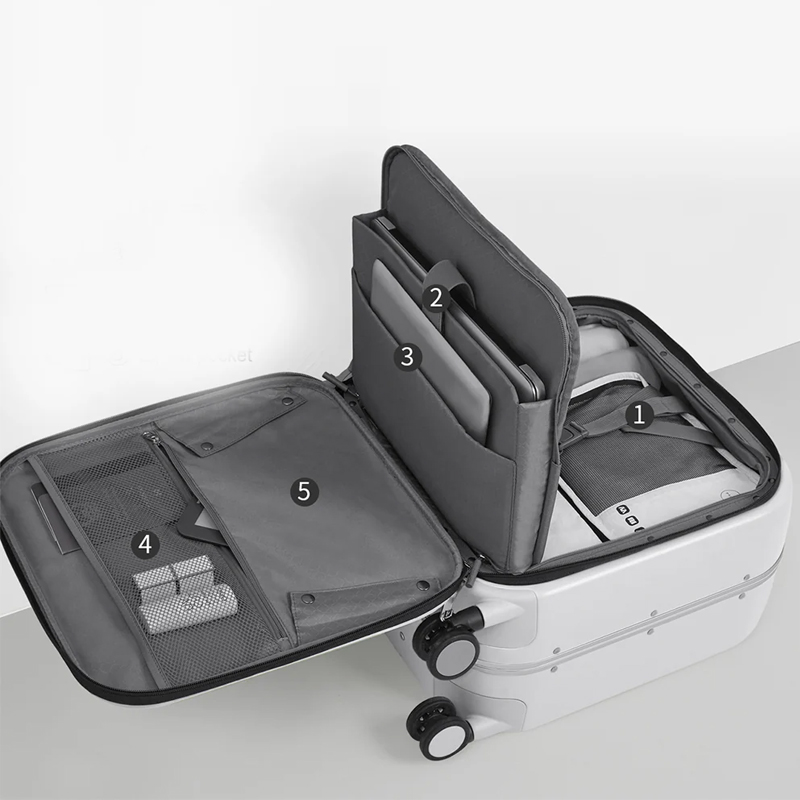 Valise HANKE M9270 Polycarbonate X-Small 18" - Vert - Image 2