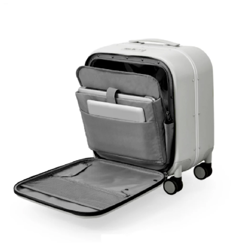 Valise HANKE M9270 Polycarbonate X-Small 18" - Blanc - Image 3
