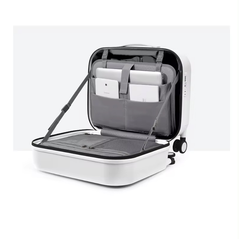 Valise HANKE M9272 Polycarbonate Small 20" - Blanc - Image 6
