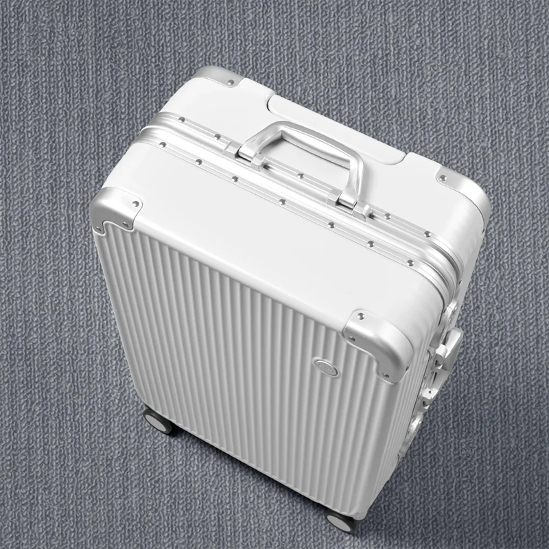 Valise HANKE M9279 Polycarbonate Small 20" - Blanc - Image 3