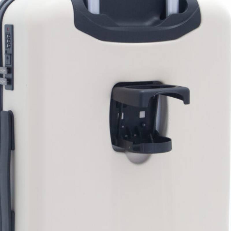 Valise incassable CBA VL208 avec roue démontable 55 cm - Beige Clair - Image 2