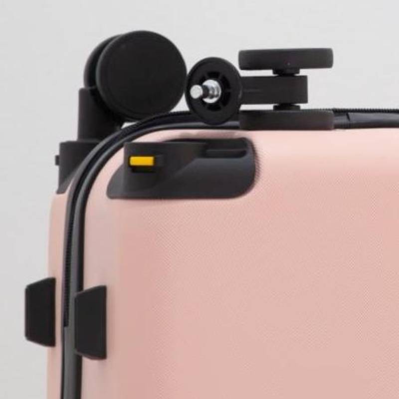 Valise incassable CBA VL211 avec roue démontable 40 cm - Rose - Image 3