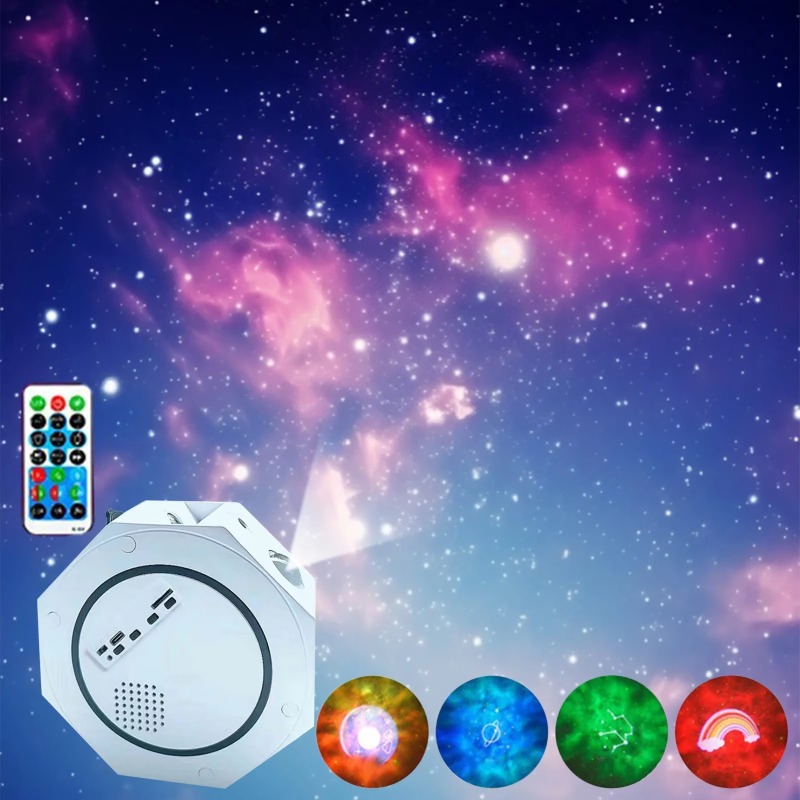 Veilleuse avec projection du ciel OCTAGON Bluetooth - Image 4