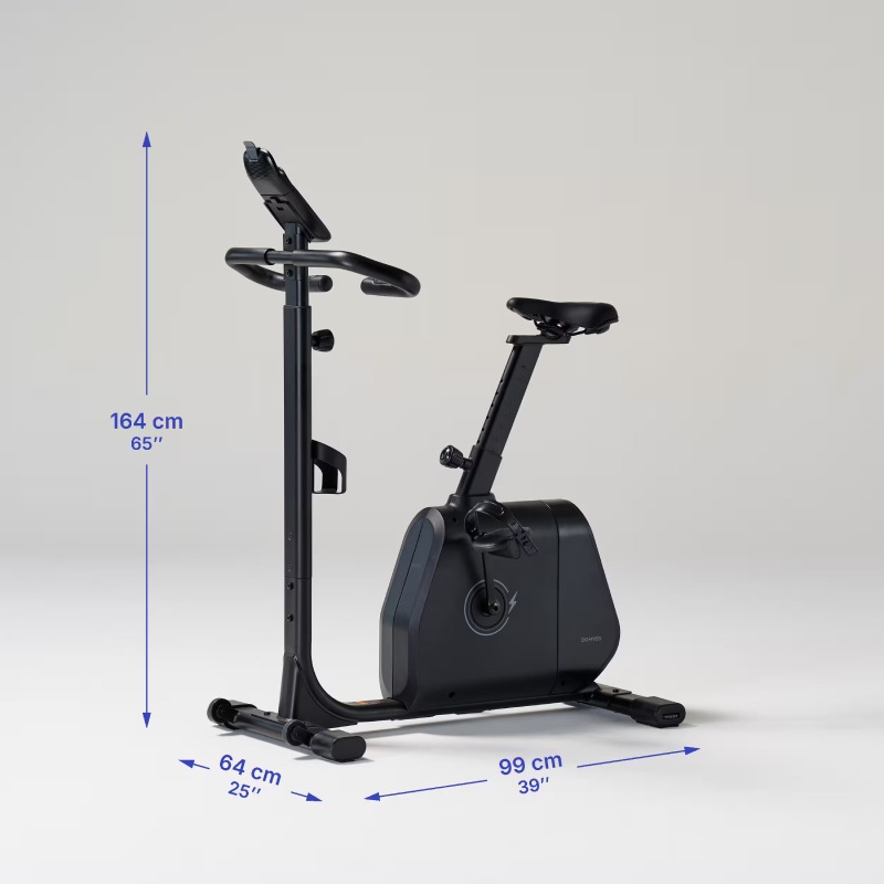 Vélo D'appartement EB520 B Avec Résistance Motorisée - Noir - Image 3
