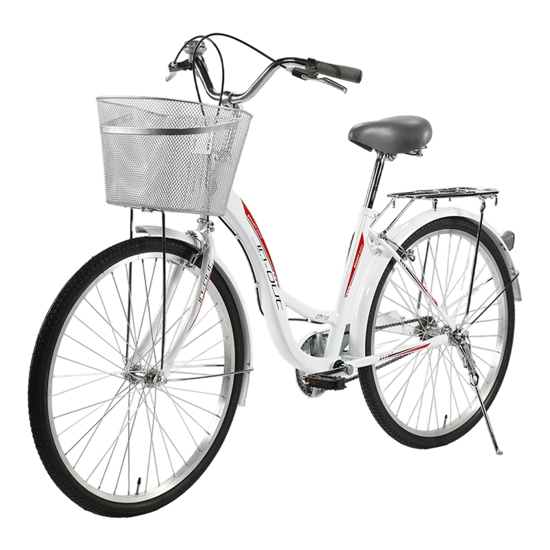Vélo de Route IN-OUT City 1.0 26'' - Blanc - Image 2