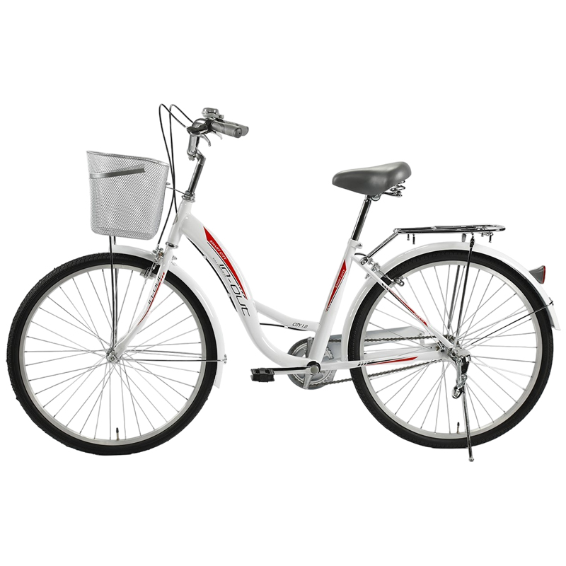 Vélo de Route IN-OUT City 1.0 26'' - Blanc - Image 3