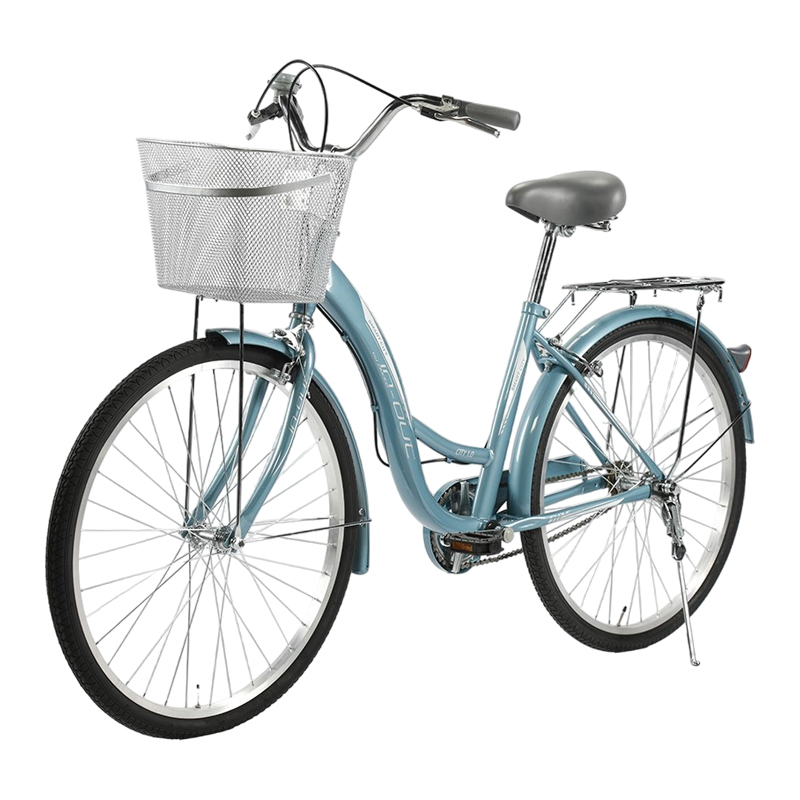 Vélo de Route IN-OUT City 1.0 26'' - Bleu - Image 3