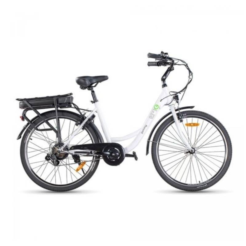 Vélo Électrique EMG JAMMY CITYBIKE CY2601 - Blanc - Image 2
