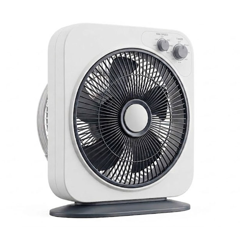 Ventilateur Box UTECH KYT-1202 - Blanc & Gris