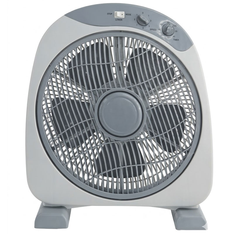 Ventilateur Box UTECH KYT-1203 - Blanc & Gris