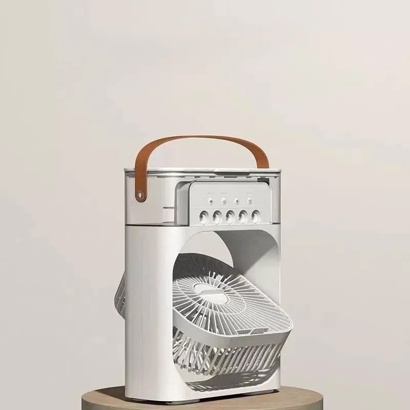 Ventilateur Brumisateur 2en1 Avec Réservoir d’Eau - Blanc - Image 4