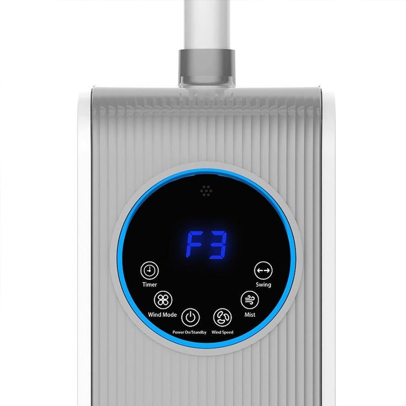 Ventilateur Humidificateur Sur Pieds LEXICAL ABM-1601 85W - Blanc - Image 4