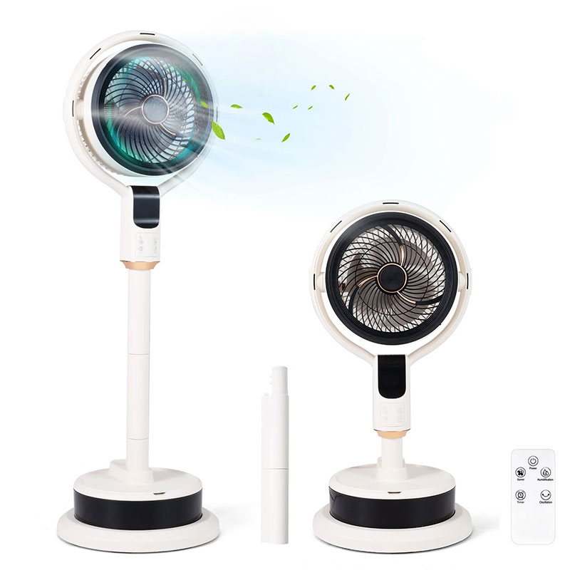 Ventilateur Humidificateur Sur Pieds LEXICAL ABM-1602 40W - Blanc - Image 2