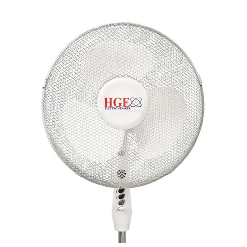 Ventilateur Sur Pieds HGE Marina 35W - Blanc - Image 2