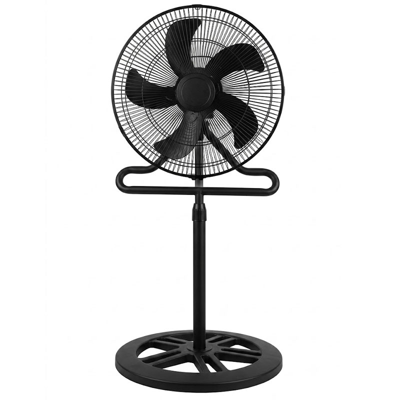 Ventilateur Sur Pieds HGE Volant V-Vol - Noir