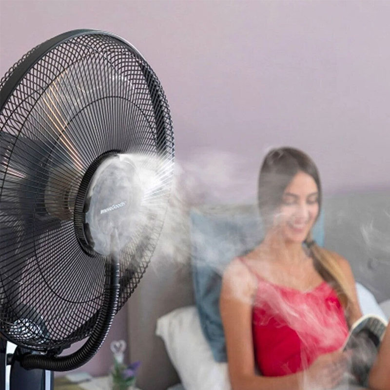 Ventilateur Sur Pied 16" Mist Fan 3.2L - Noir - Image 3