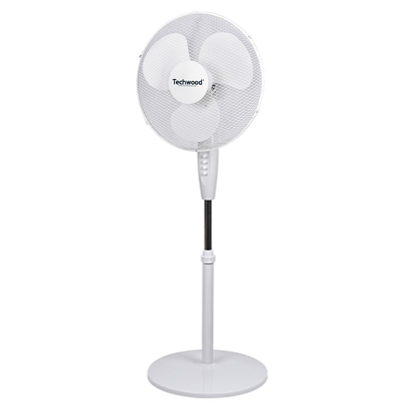 Ventilateur Sur Pied TECHWOOD TVE-4040 - Blanc