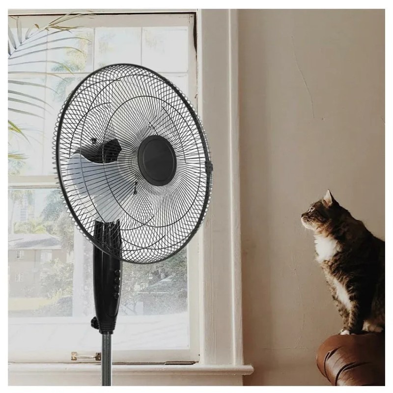 Ventilateur Sur Pieds LUXELL KTF-285 45W - Noir - Image 3