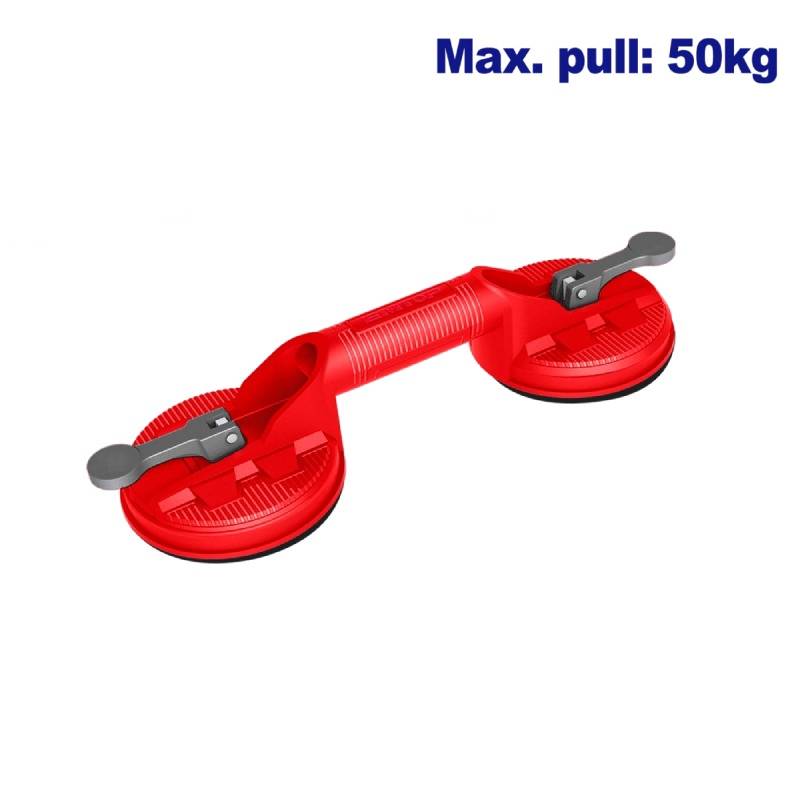 Ventouse EMTOP Double Têtes 50 kg pour Levage Facile
