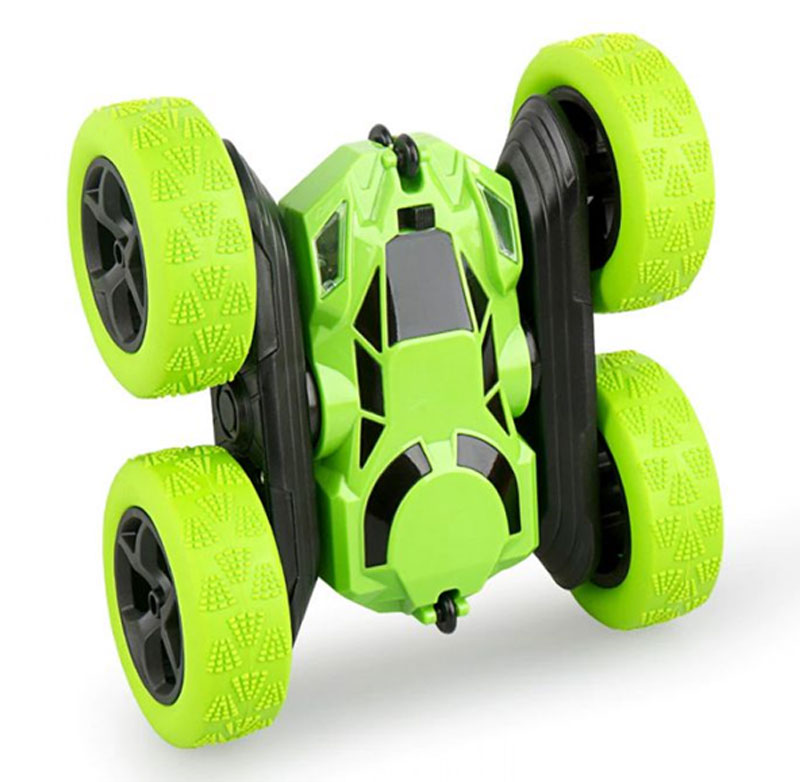 Voiture RC Toys Double Sides 360 degré - Vert - Image 2