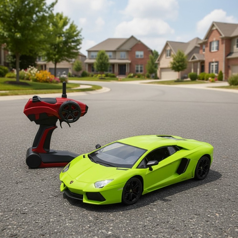 Voiture Télécommandée Lamborghini Aventador LP700-4 - Vert - Image 2