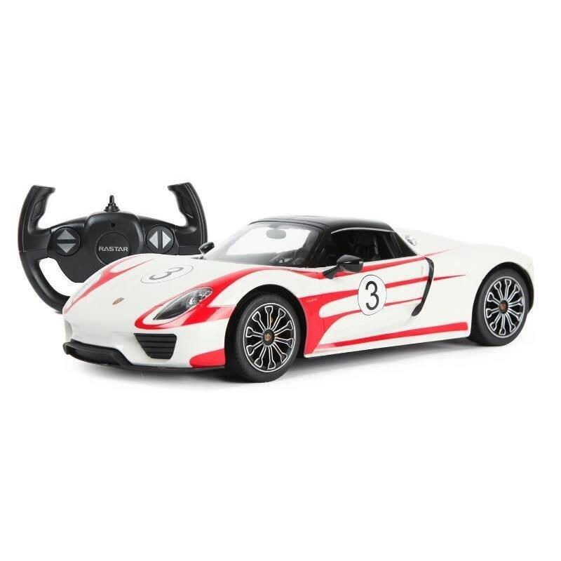 Voiture Télécommandée Porsche 918 Spyder 70710 - Blanc