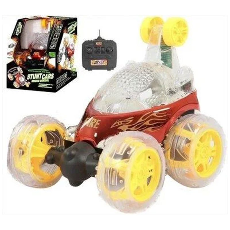 Voiture Télécommandée Stunt Pour Enfant - Rouge
