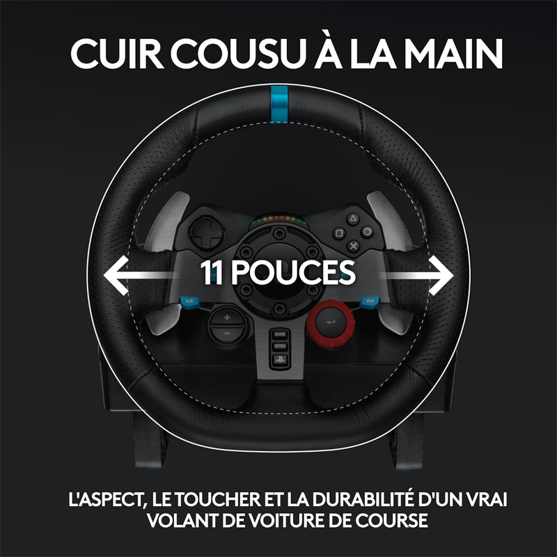 Volant & Pédale LOGITECH G29 - Noir - Image 7
