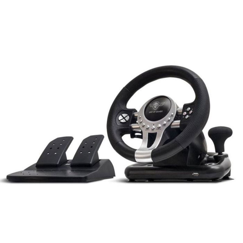 Volant & Pédale SPIRIT OF GAMER SOG RWP2 Pour PS3 / PS4 / Xbox One - Noir - Image 2