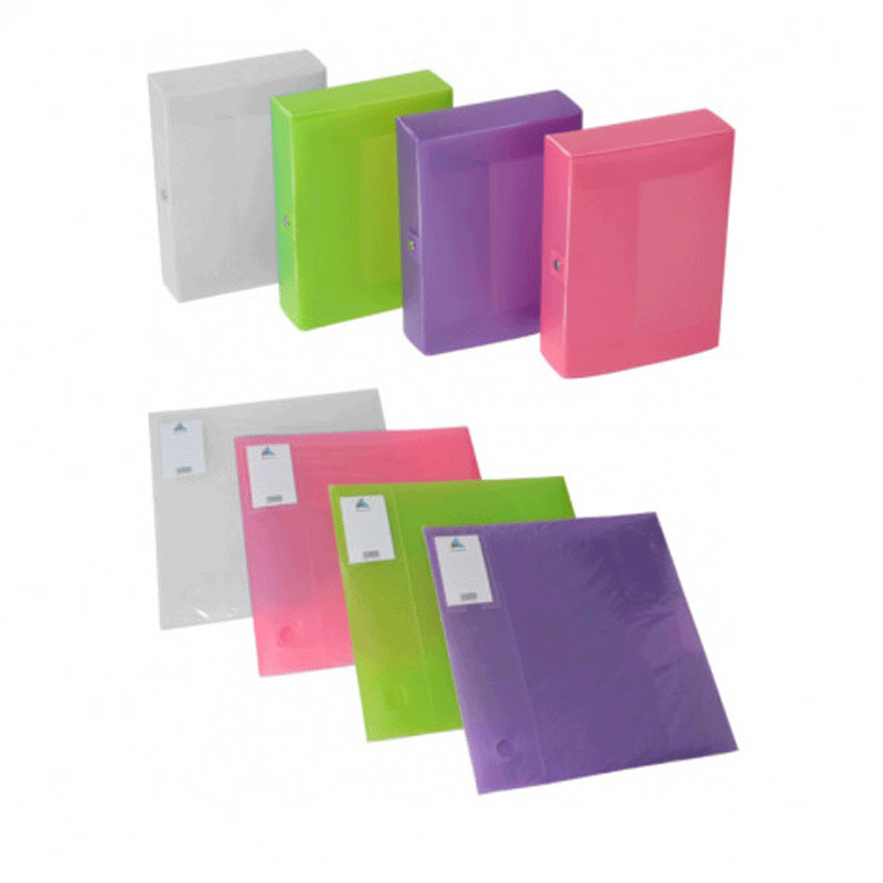 Boite de Classement OfficePlast Dos de 80 mm Rouge (1300112R) - Image 2