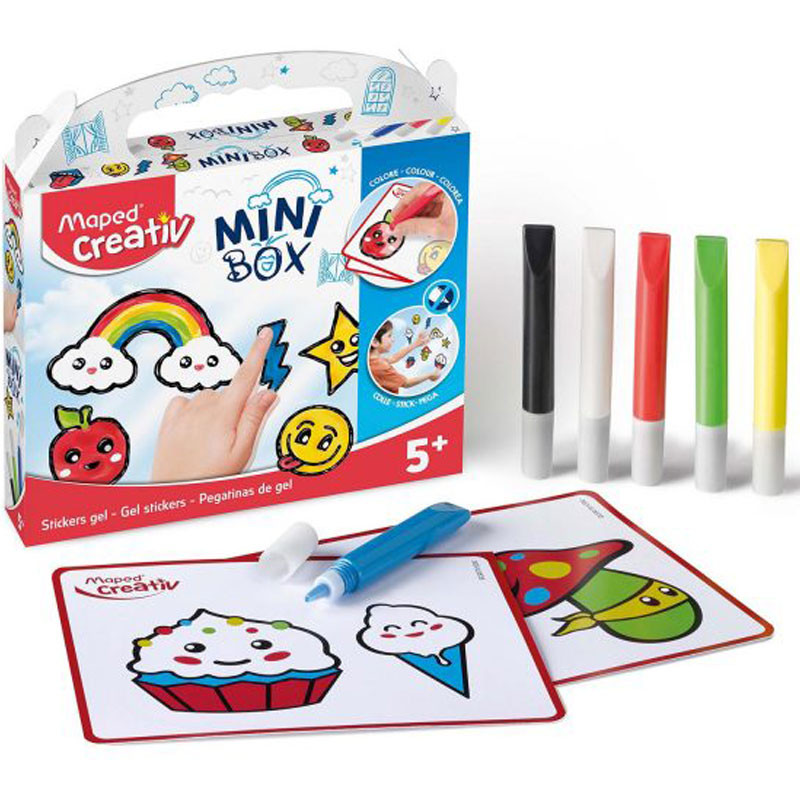 Maped Mini Box Stickers Gel Peinture Sur Vitre - Kit Creatif, Photo boutique MyTek chez MyTek