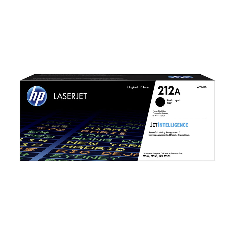 Toner Original LaserJet Authentique HP 212A - Noir