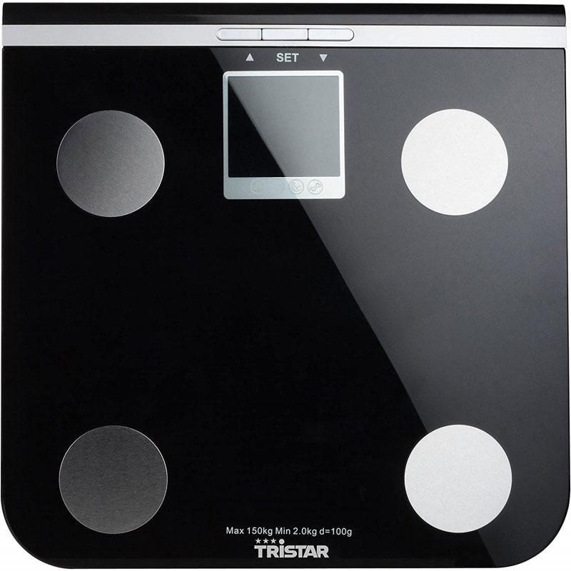 Pèse Personne Impédancemètre TRISTAR WG-2424 150Kg - Noir