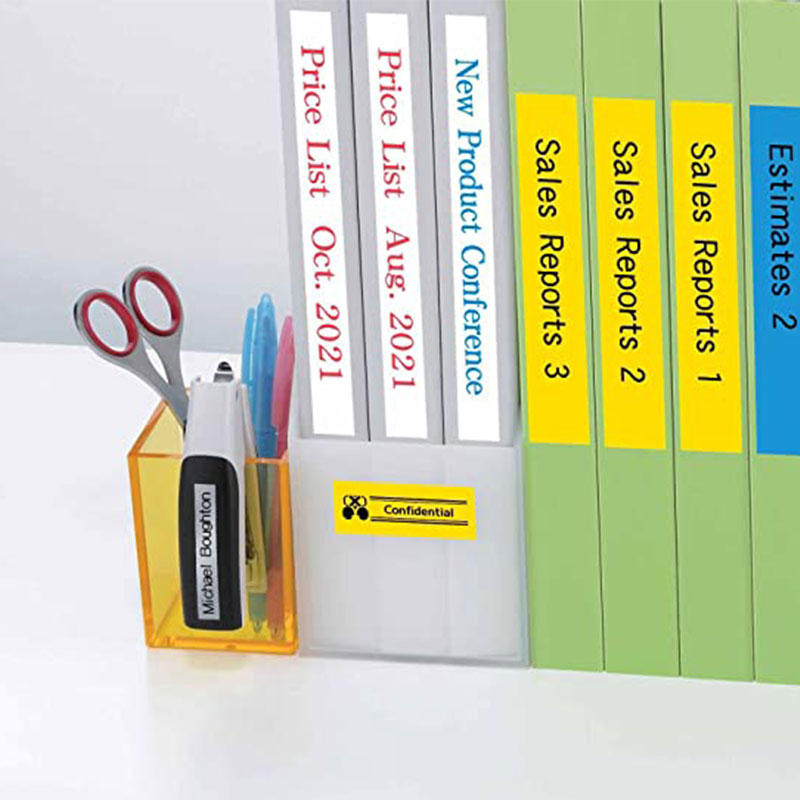 Cassette à Ruban CASIO XR-12YW1 12 mm - Noir & Jaune - Image 3